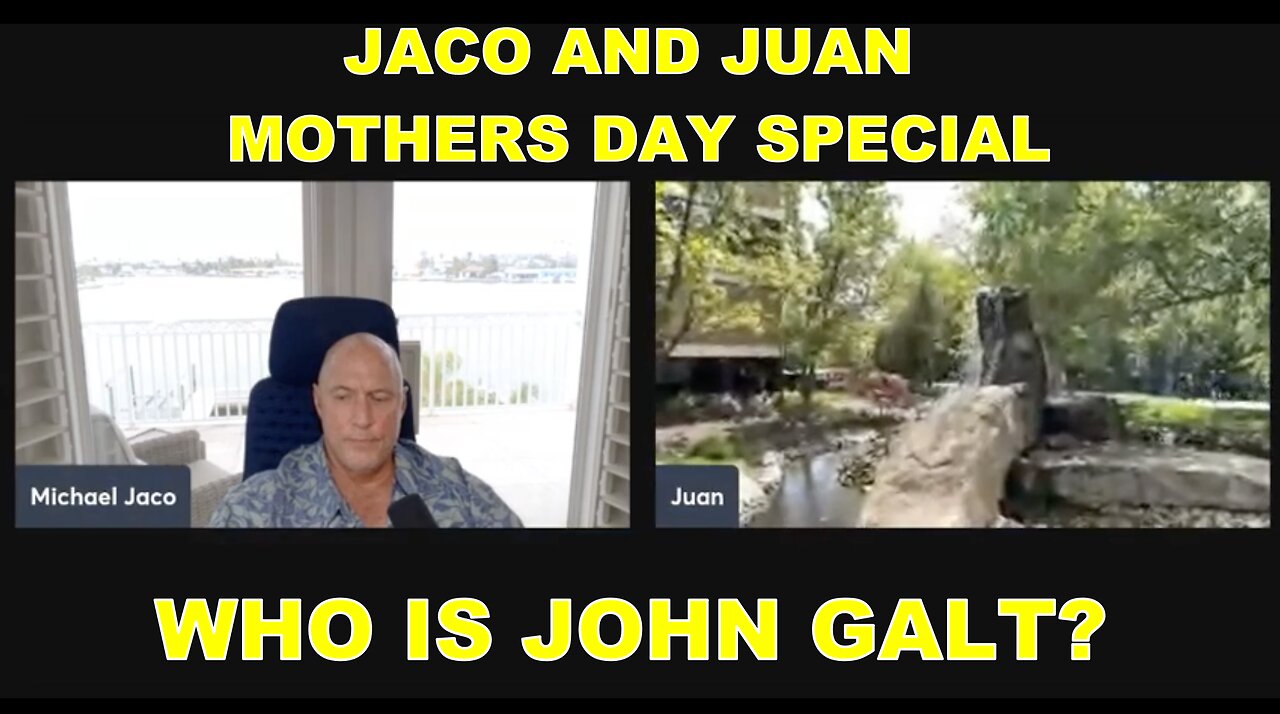 JACO W/ JUAN O'SAVIN 30-45 DAYS IT BEGINS. OCTOBER TO BE EPIC. WHO IS John Galt?