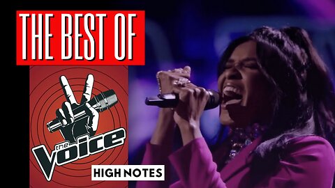 Mind-boggling HIGH NOTES making the Coaches' JAWS DROP in the Blind Auditions of The Voice