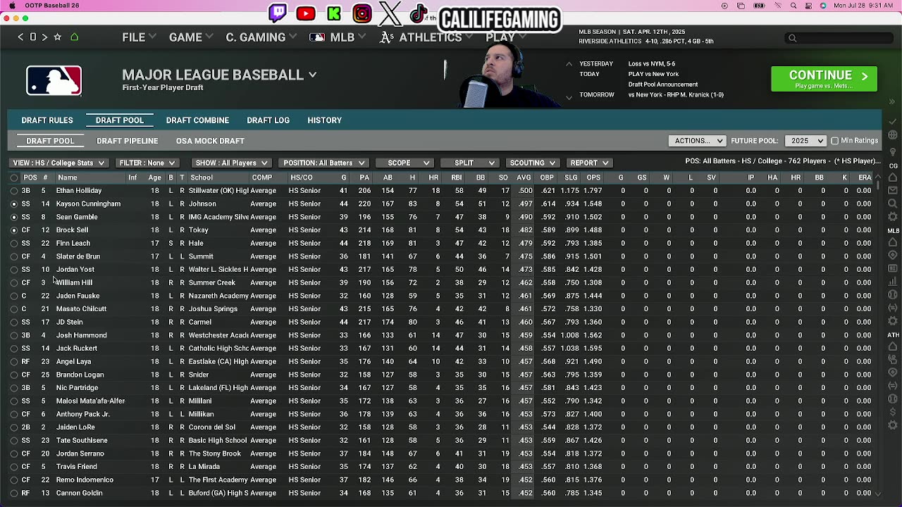 🔴Ep.17 Live Stream OOTP 26 Franchise Rebuild | Live Commissioner & Manager Mode (Inside The Diamond)