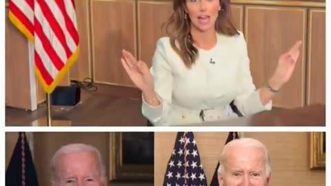 Trump’s advisor, Alina Habba, found Biden's fake Oval Office where he pretended to be president