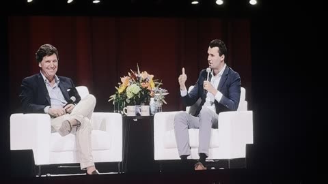 Charlie Kirk speaking at Tucker Event 9/24