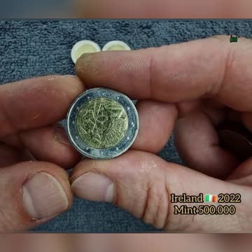 Rare 2 Euro Coin Hunt 💸 #shorts #rarecoins #2eurocoin #eurocoinhunt