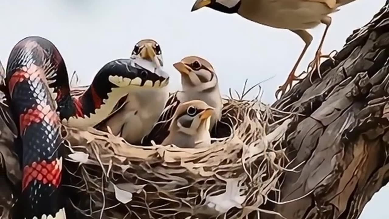 🌸 A Pleasant Afternoon Saved the Sparrow Family 🐦 | An Unexpected Blessing of Endless Wealth 💎