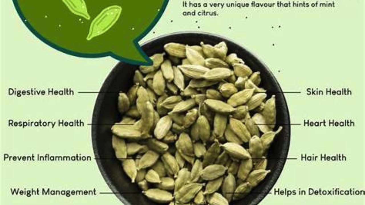 🌿 فوائد الهيل الصحية