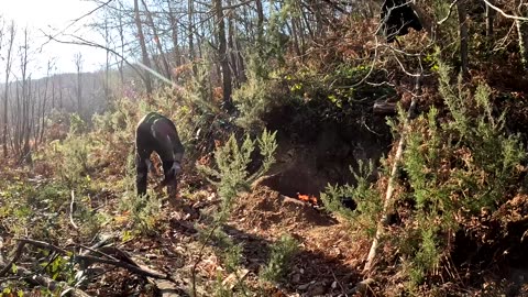 Building a Hidden, Warm & Camouflaged Bunker for Survival | Bushcraft & Cooking