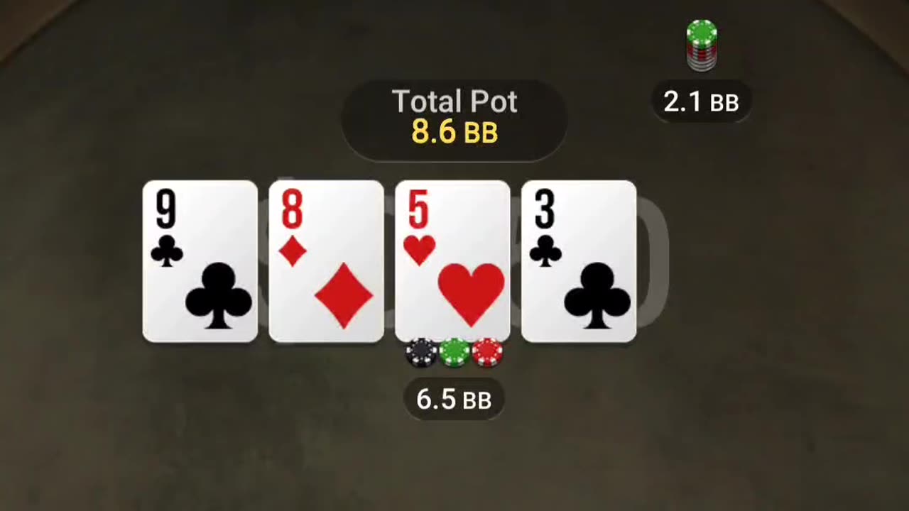 Chasing the flush and didnt believe Spin&go 389