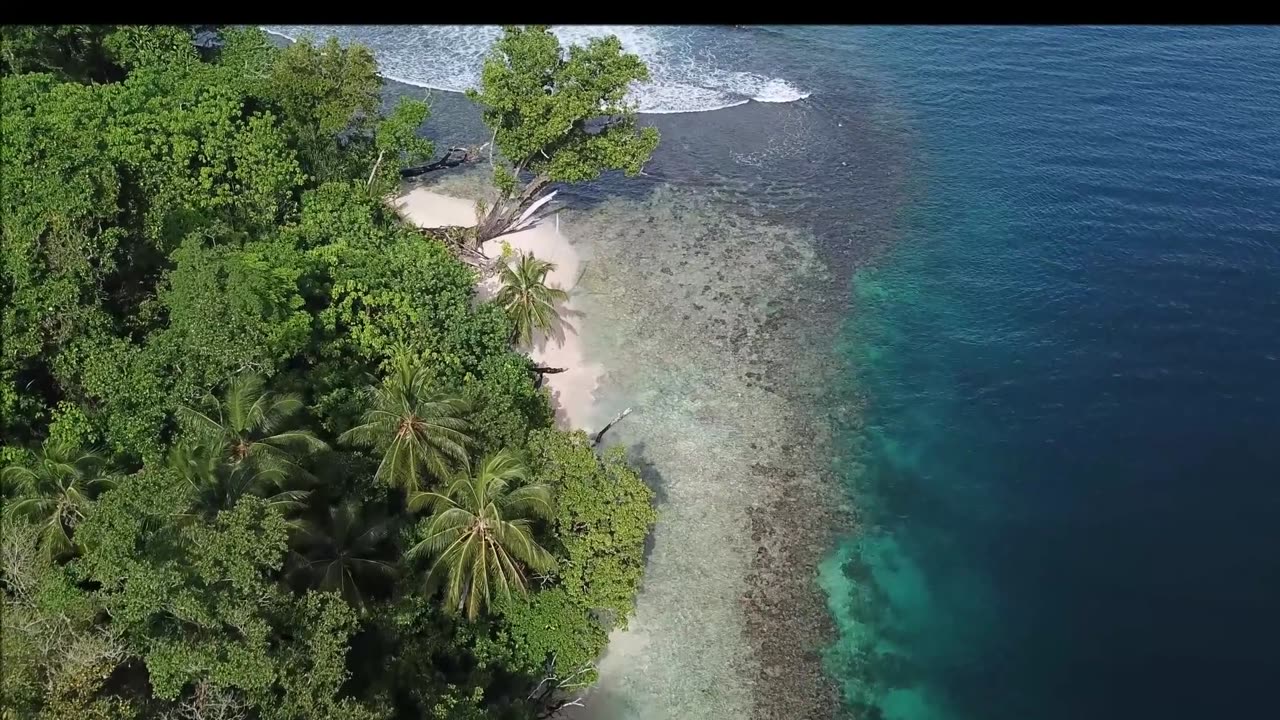FLYING OVER SEA - Relaxing Music With Beautiful Nature