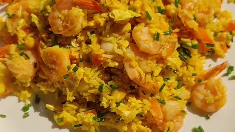 Shrimp or seafood fried rice