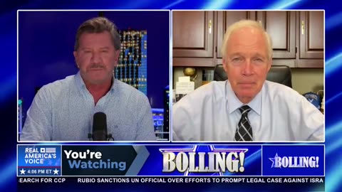 Senator Ron Johnson on Bolling! 7.9.25