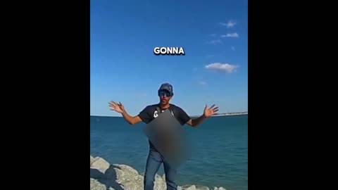 Fishing with an AR-15 is actually insane work - He knows the law