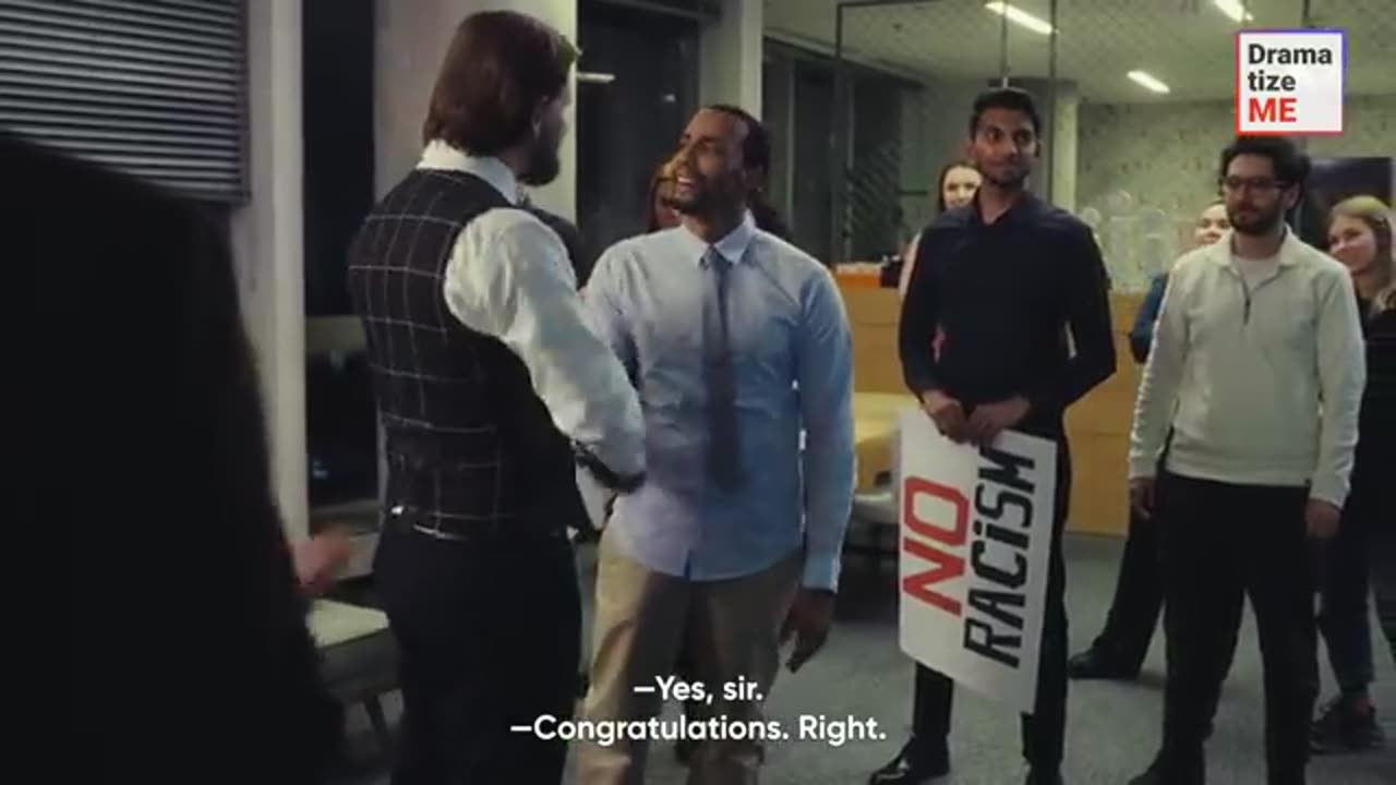 CEO Won't Shake Black Man's Hand