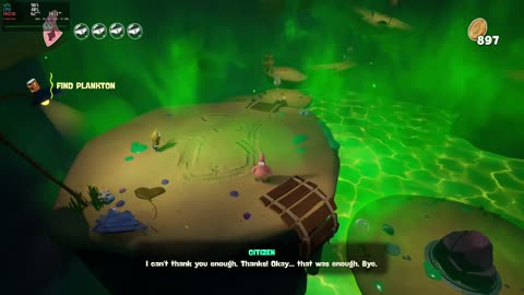 SpongeBob SquarePants: Titans of the Tide demo on linux 1440p