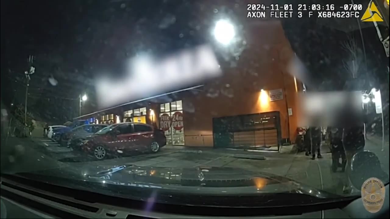 Homeless Black Man Armed With a Gun Robs Several People Including a Taco Stand in L.A.