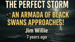 The Perfect Storm 💣 Jim Willie: An Armada of Black Swans Approaches!