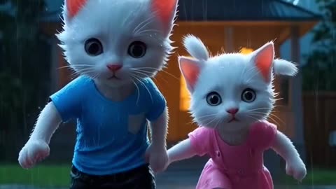 Evil Cat Babysitter | Kitten Kids Escape |