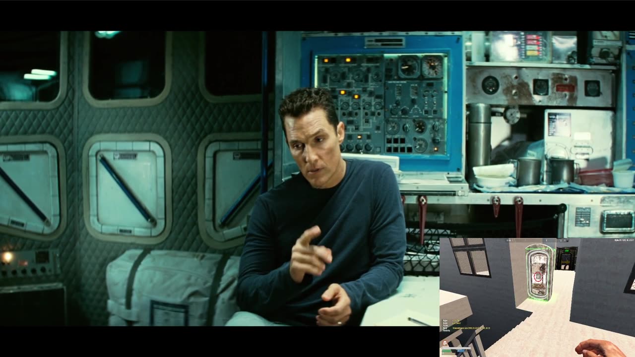 Movie Night: Watching Interstellar While Working On Base