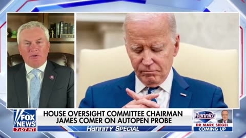 Comer has identified staffers that used the autopen to sign EOs and pardons