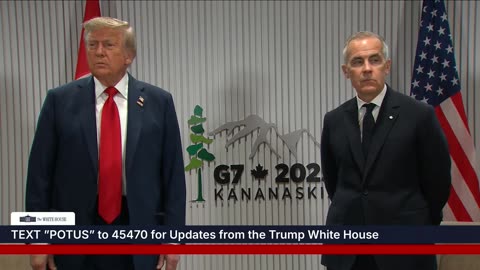 President Trump Participates in a Bilateral Meeting with the Prime Minister of Canada