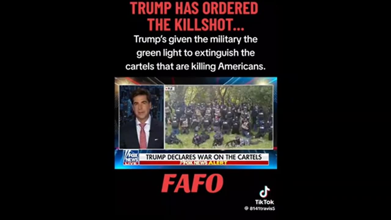 FAFO - Cartels (and ALL involved imo) ..