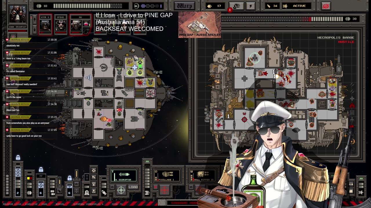 WARHAMMER 40K X FTL - Part 24- Drive to Pine Gap if I lose vtuber #warhammer40k