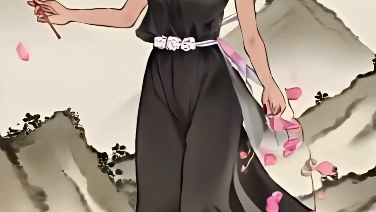 Goddess of cherry blossoms