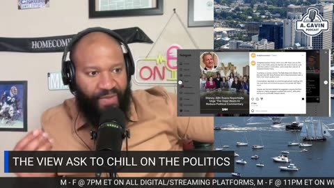 The Arrington Gavin Show "IS THE VIEW A POLITICAL SHOW?"