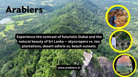 Why Dubai and Sri Lanka Tour Packages are 2025’s Hottest Travel Trend