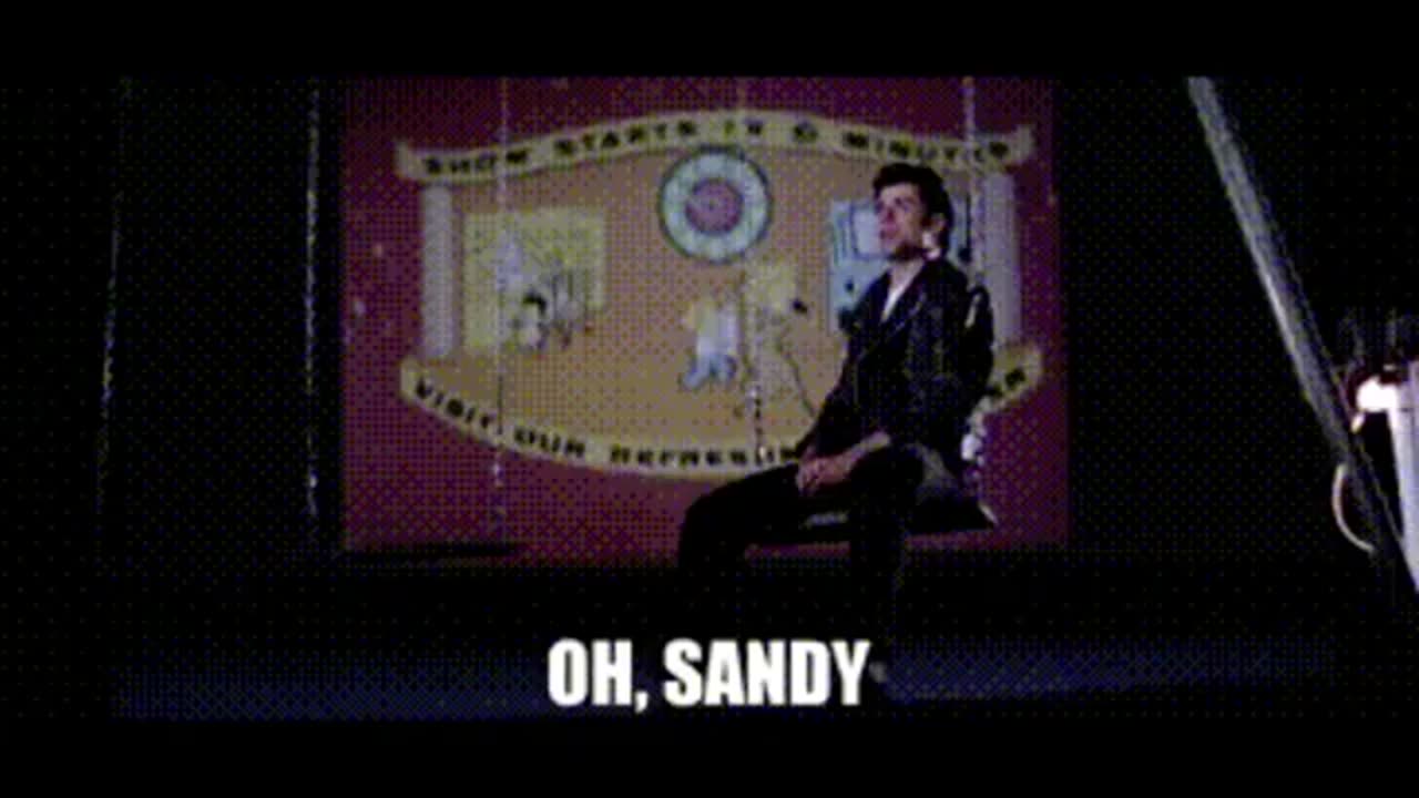 John Travolta - Sandy (Lyric Video)(Grease 1978)