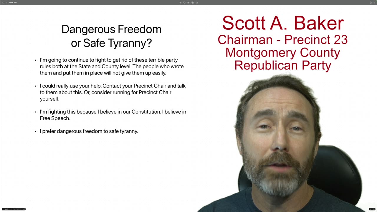 Montgomery County Republicans Can't Support Steve Toth