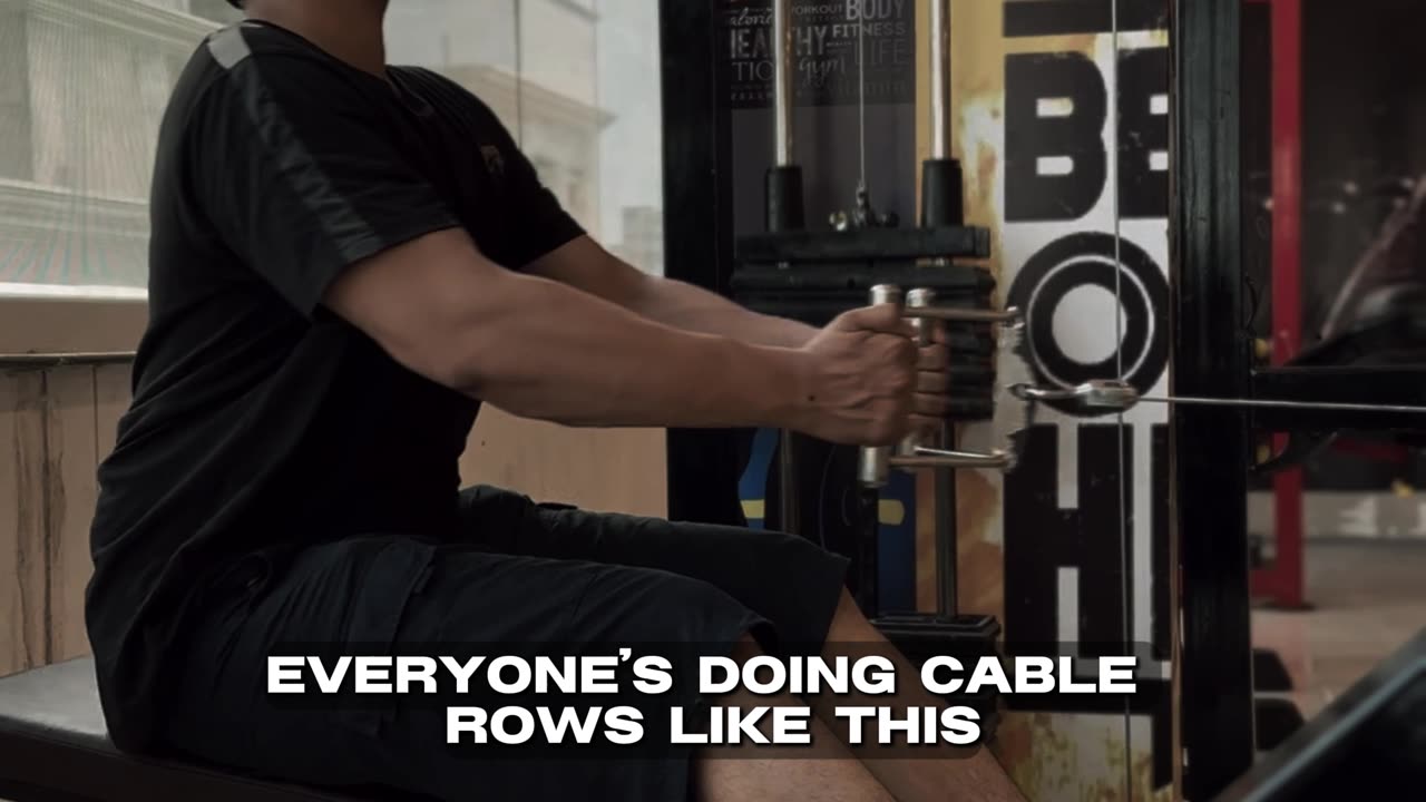 Improve your cable rows with these tips