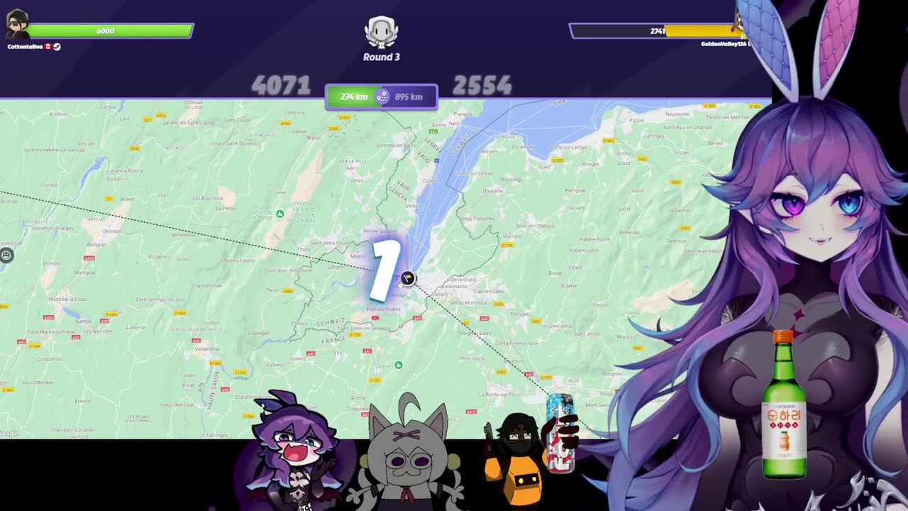 CottontailVA Brings Filian to Play Geoguessr (8/2/2025)