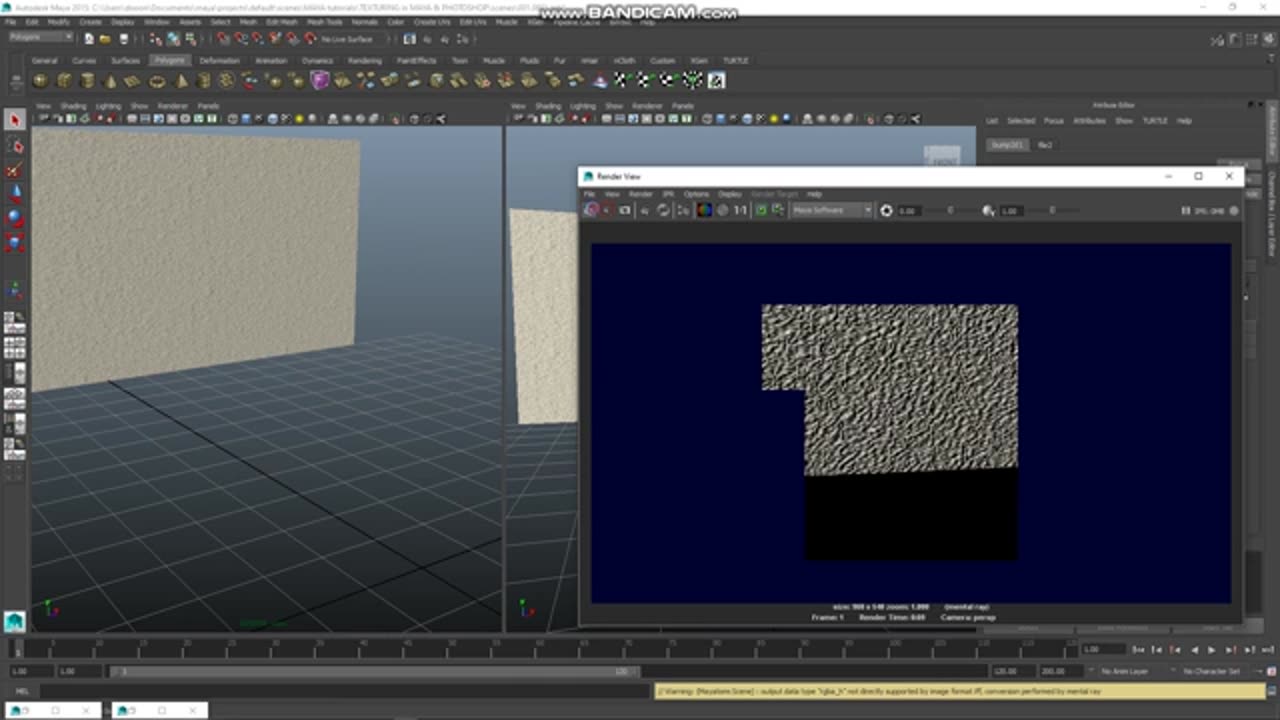 Texturing in Maya and Photoshop 01