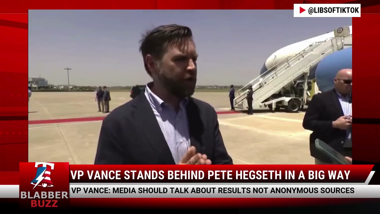 VP Vance Stands Behind Pete Hegseth In A Big Way