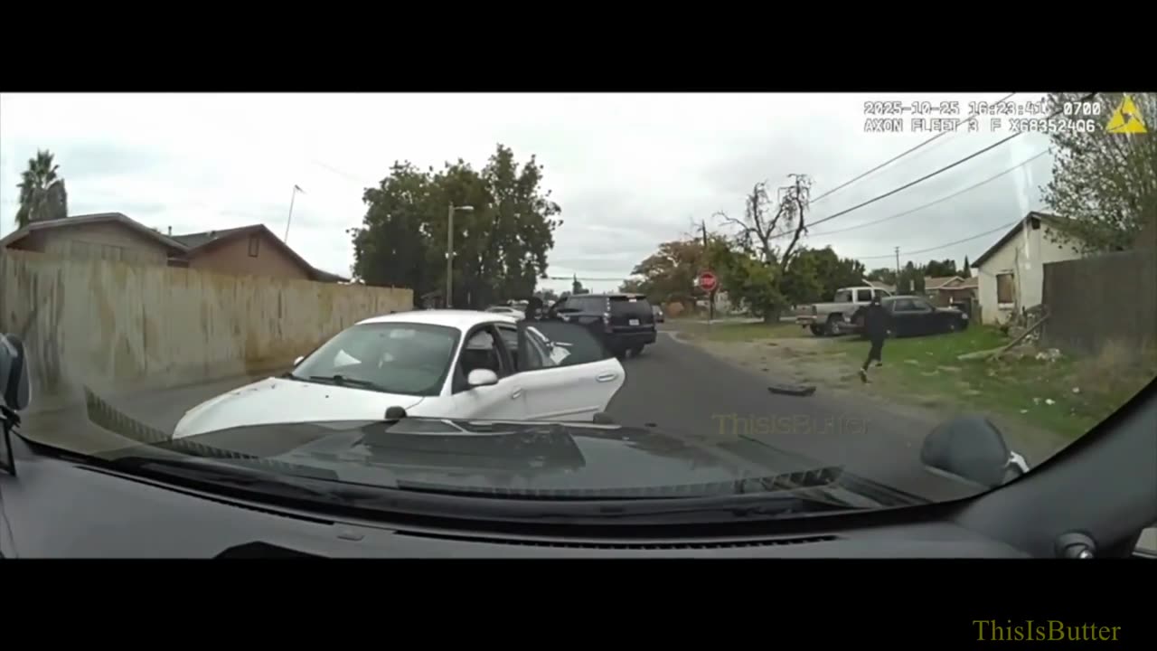 Modesto police arrest 4 suspects after chase that were linked to an attempted home invasion