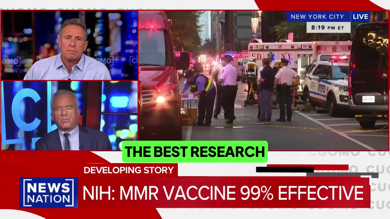 RFK Jr Schools Chris Cuomo on False Autism Narrative