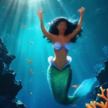 The Shadow Below the Waves 🌊👁️ | A Magical Mermaid Adventure | Animated Story