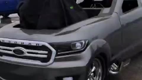 Ford Ranger Revealed from Enclosed Trailer — A Must-See!
