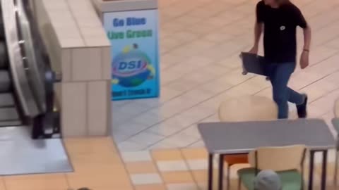 🤯🛹 In A Mall Too! | SkateNation