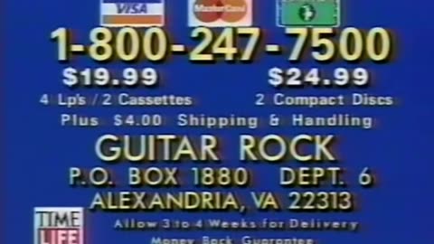 Guitar Rock - 4 Record Set - Commerical 1990