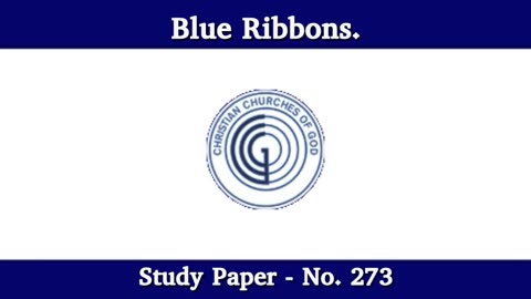 Blue Ribbons - Study Paper No. 273