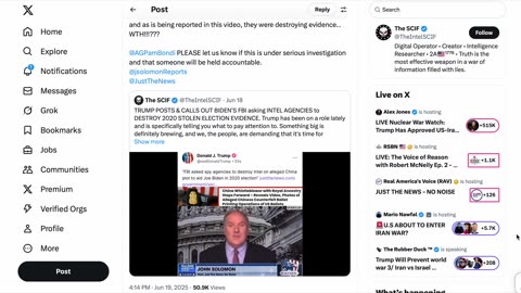 Election Integrity Bombshell X Post From General Flynn