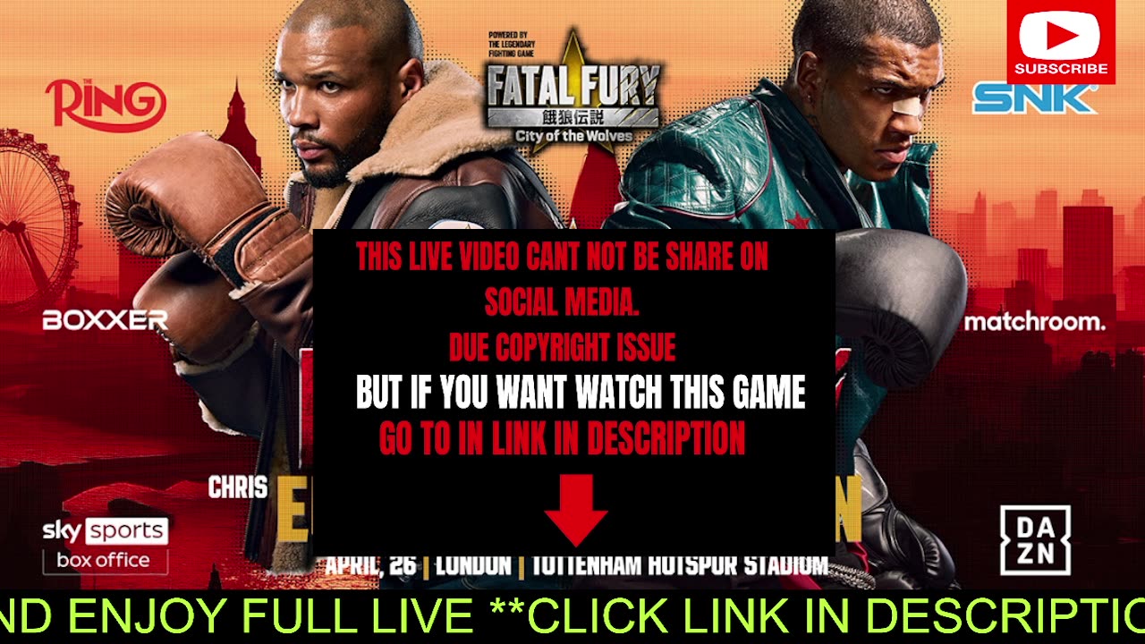 ++**(VipBox)** Chris Eubank Jr vs Conor Benn Live On crackedstreams buffstreams Full FIght