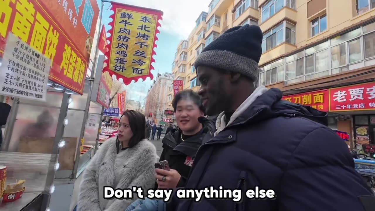 Chinese couple thought he couldn’t understand them so they shit talked him 😳