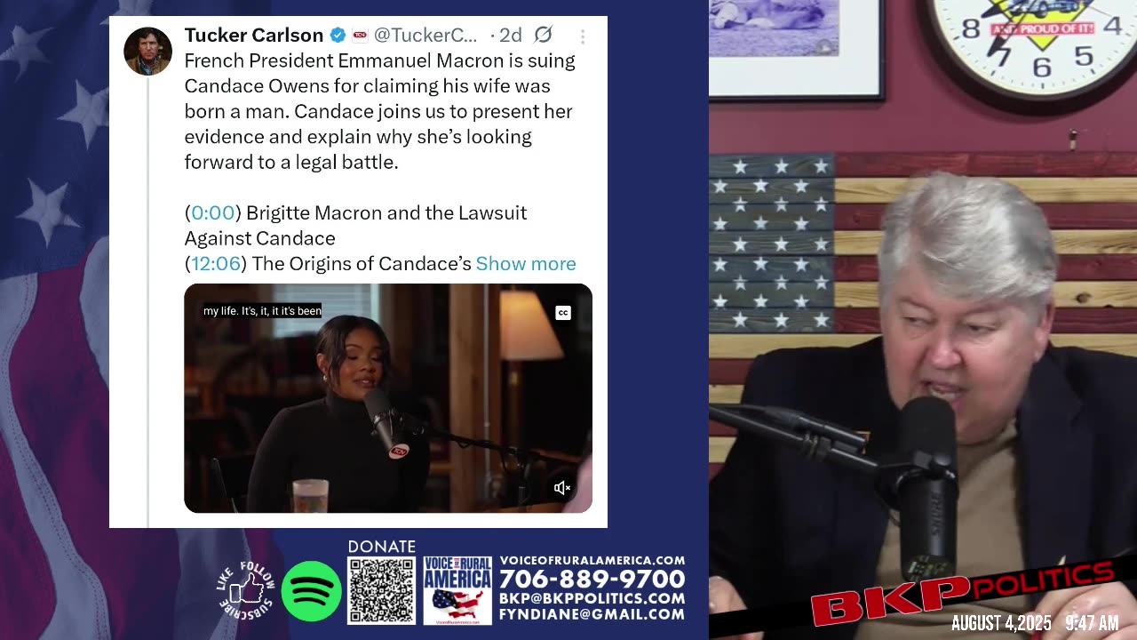 LIVESTREAM - 8:00am ET - Voice of Rural America with BKP