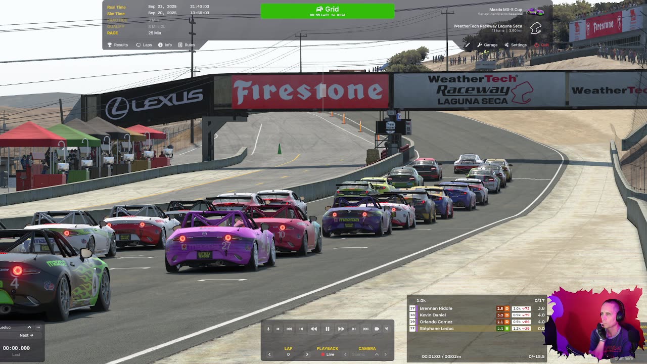 VOD Twitch #97 (2de2) MX-5 en Multiclass !