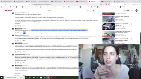 RESPONSE TO CHRISTIAN @jeremycrawford4004 His attempt at Jew Erasure