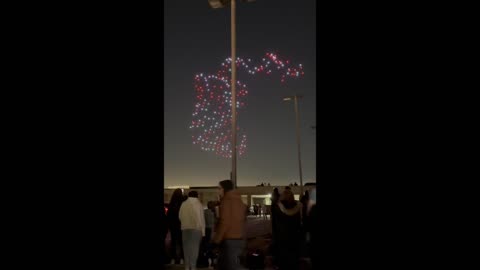 2025 Grapevine Drone Show (south) from 925