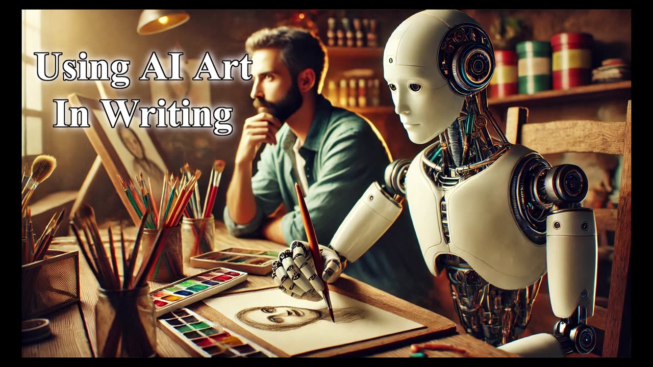 Using AI art In Writing