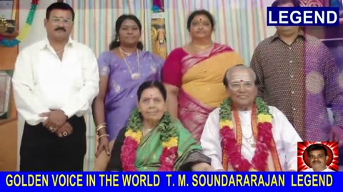 T M Soundararajan Legend Golden Voice In The World By M.thiravidaselvan (singapore)