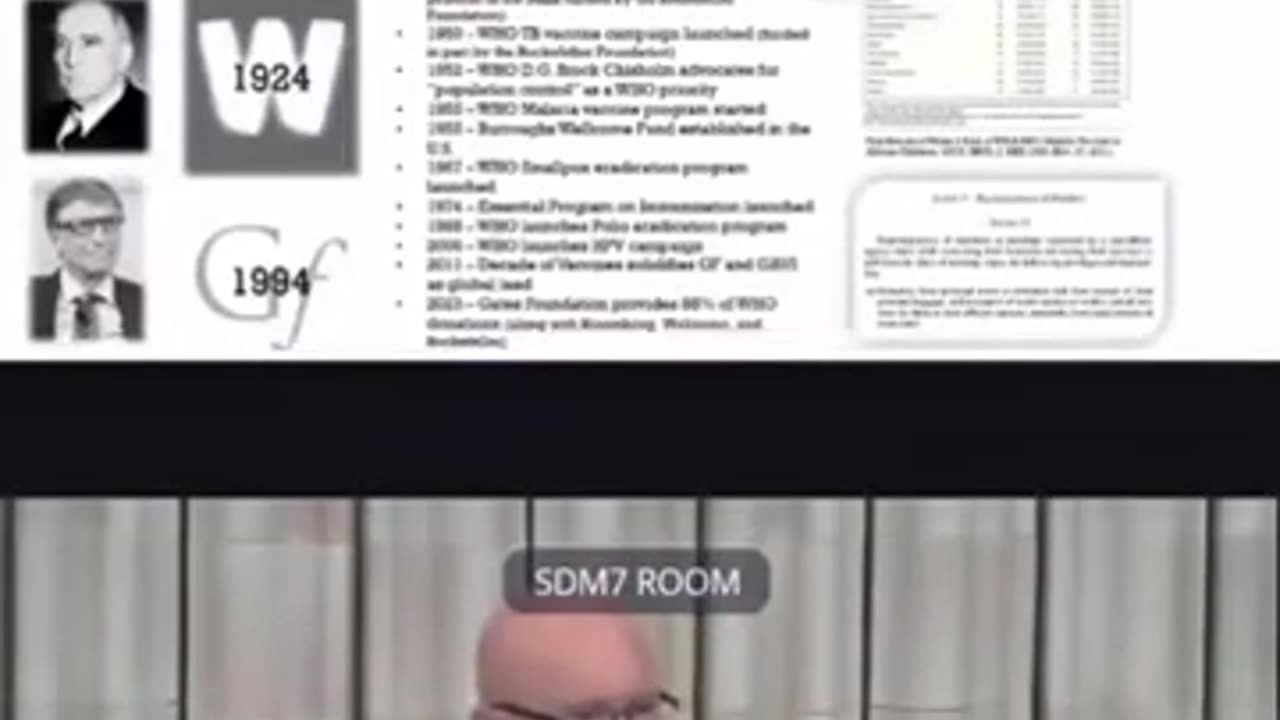 Crimes Against Humanity & Bio-Terrorism with Slides added